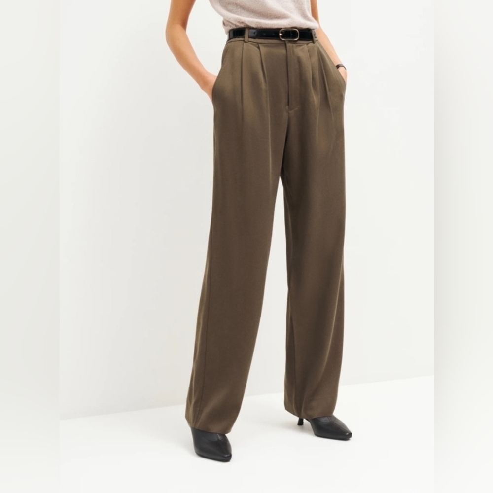 Reformation Mason Wide Leg Pants